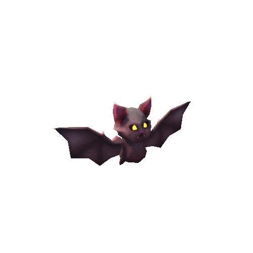 Monster Cat Bat Red